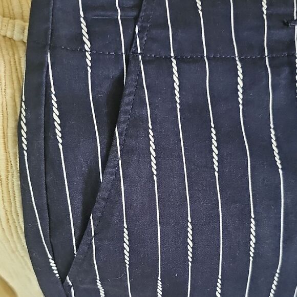 Nautica Navy and White Striped Shorts - Picture 4 of 6